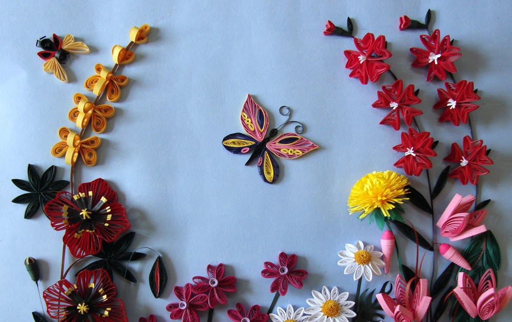 nupur creatives My First Quilled Creation