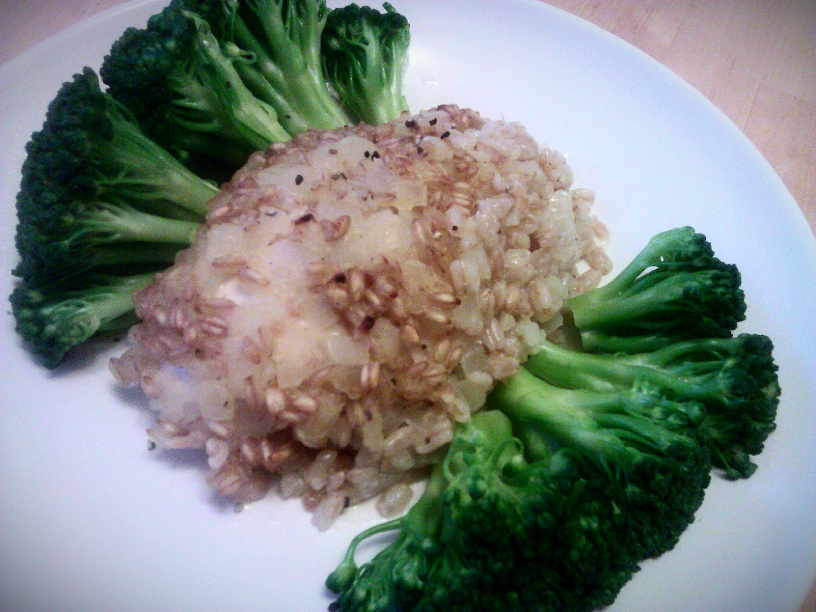 Everything Goes With Toast Champagne spelt risotto crusted chicken