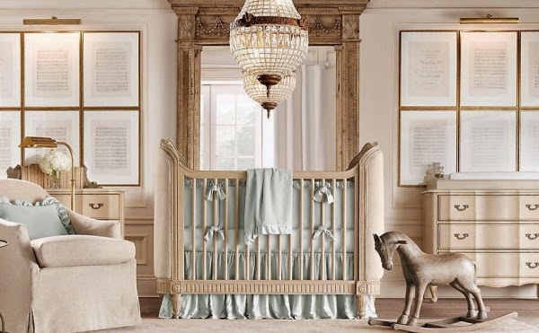 Dormitorios de lujo para bebés - Ideas para decorar dormitorios