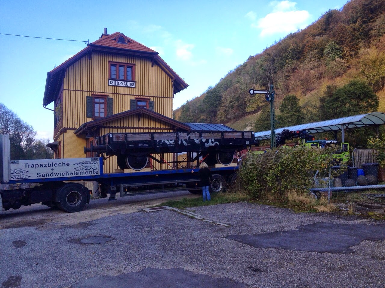GVLichtenstein Der Honauer Bahnhof erhielt 