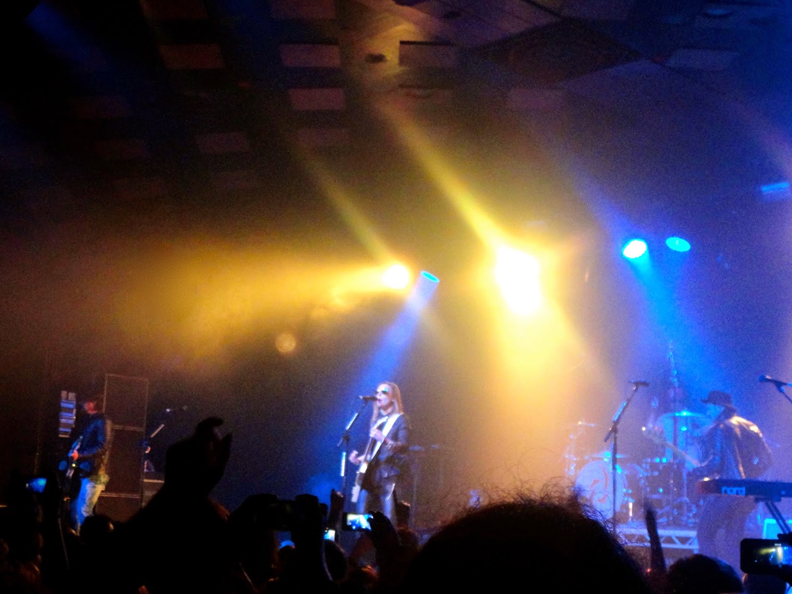Halestorm performing live at the Glasgow Barrowlands