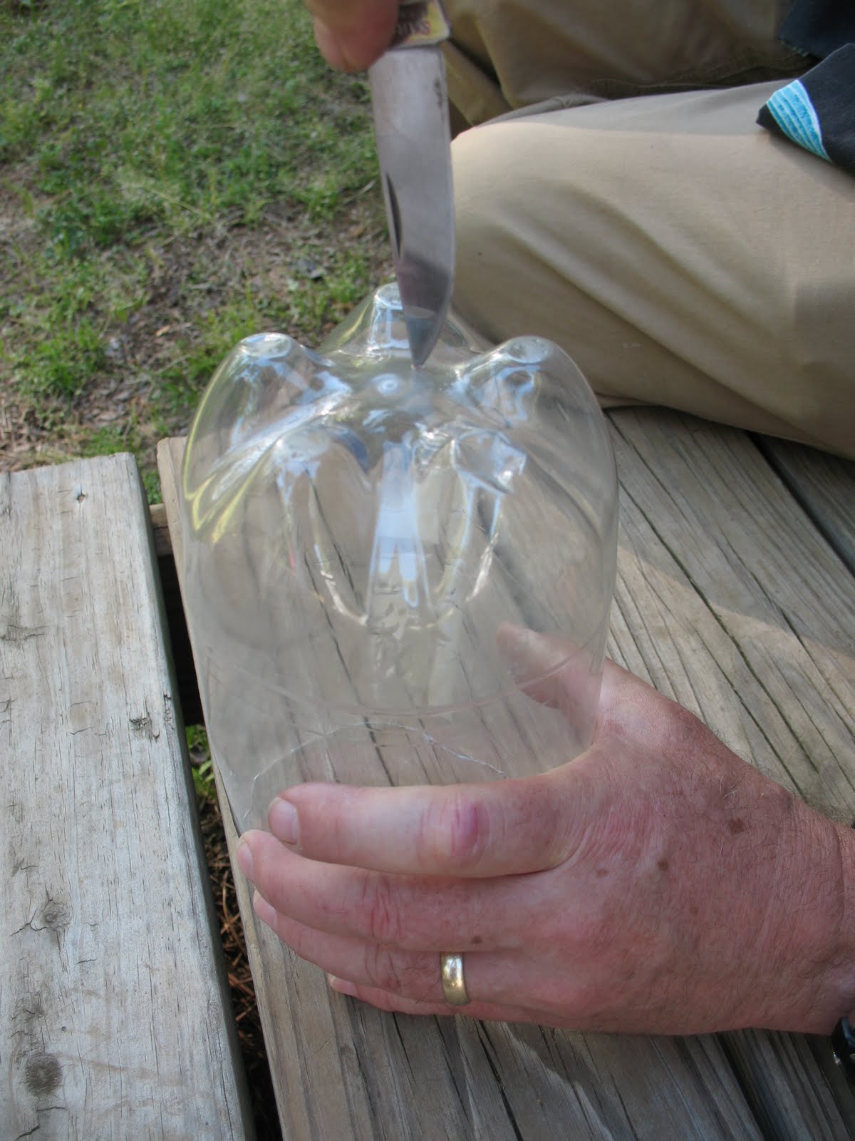 Sensible Survival Make a Minnow Trap from a Two Liter Plastic Bottle