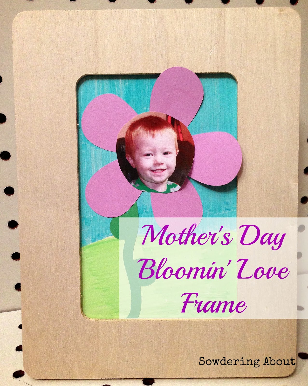 Sowdering About Mother's Day Bloomin' Love Frame