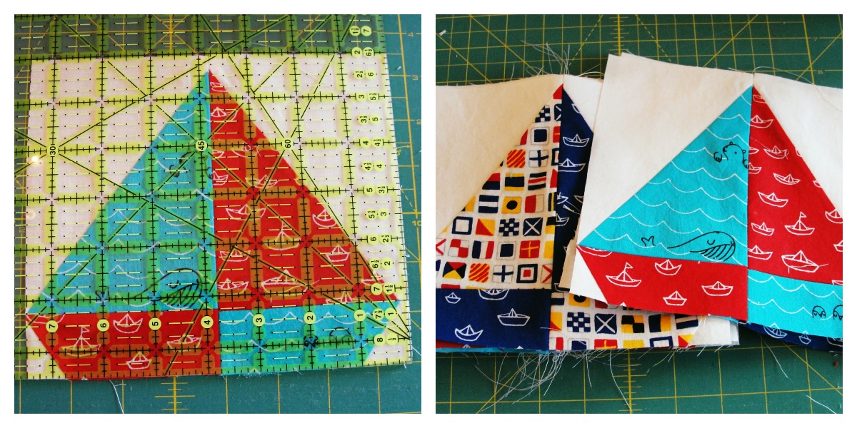 Love, Lizzie Sailboat Block Tutorial