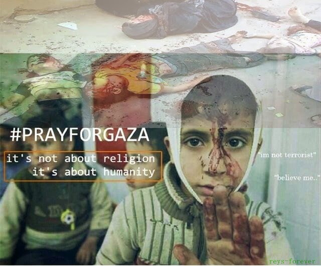 #PrayForGaza