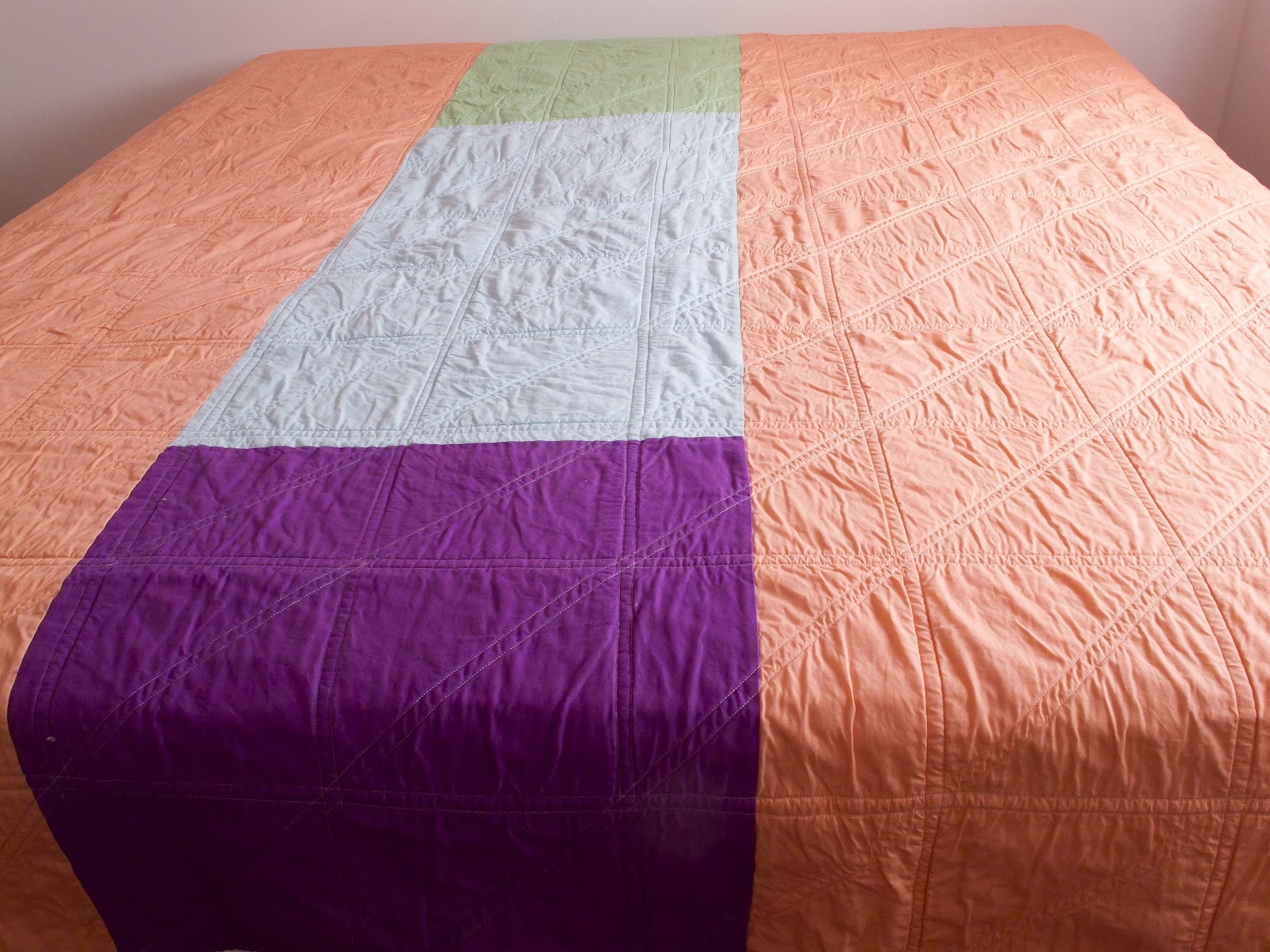 dobleufa Quilt de triángulos (2,40 x 2,40 m)