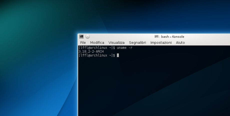 Kernel 3.18 in Arch Linux
