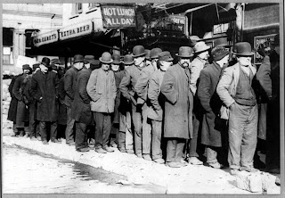 Bread Line in the Great Depression