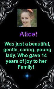 Beautiful Alice!