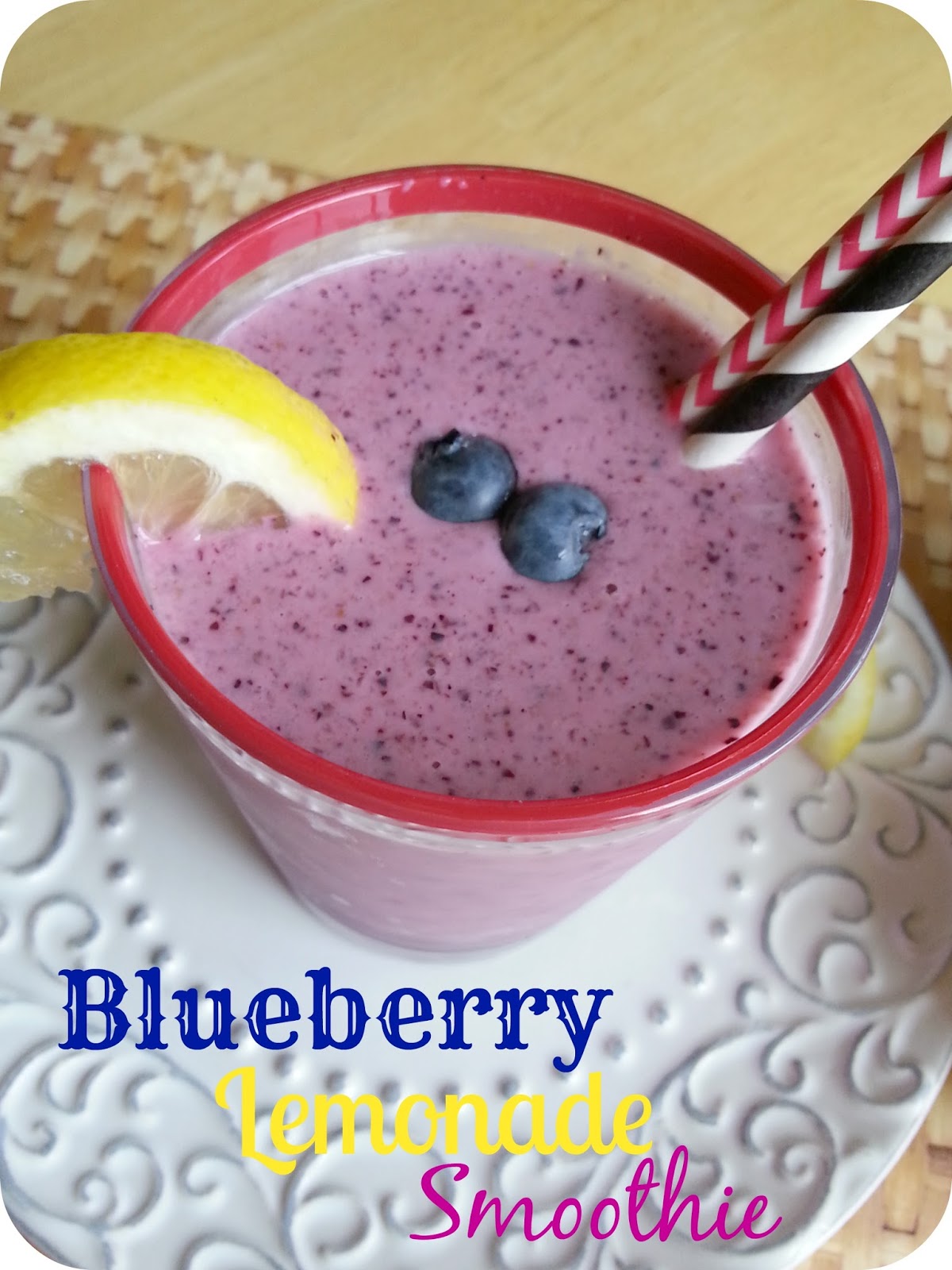 The Better Baker New Recipe Blueberry Lemonade Smoothie