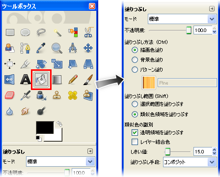 GIMP2の使い方 | 基本的な使い方①