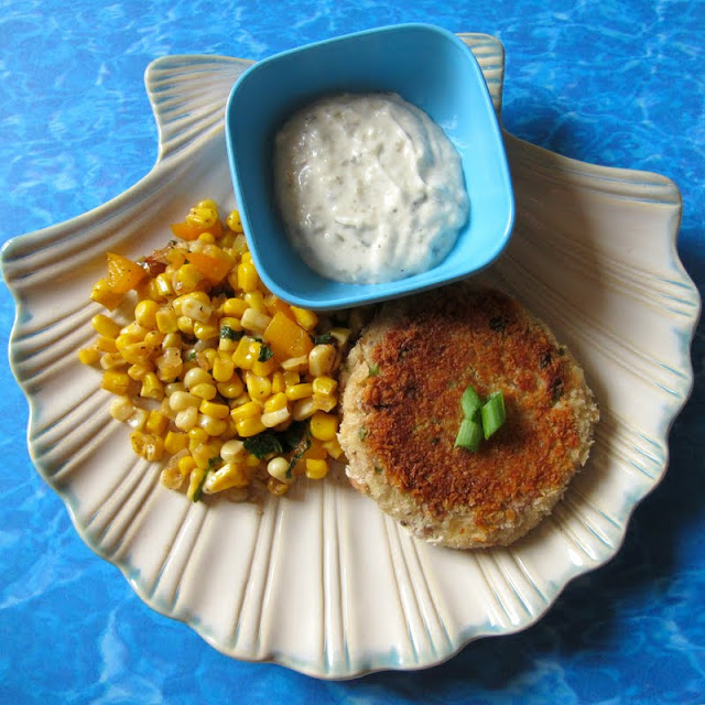 Tuna Croquettes with Tartar Sauce & Confetti Corn PheNOMenal