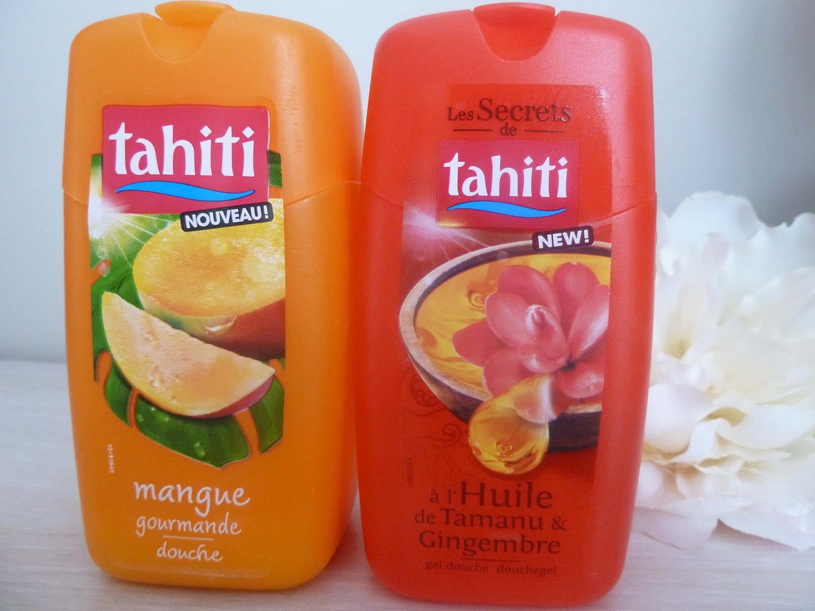 Les Gels Douche Tahiti transportent au Paradis lesenviesdetalie