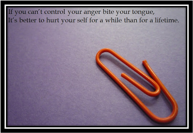Photos with quotes: A thoughts about ANGER