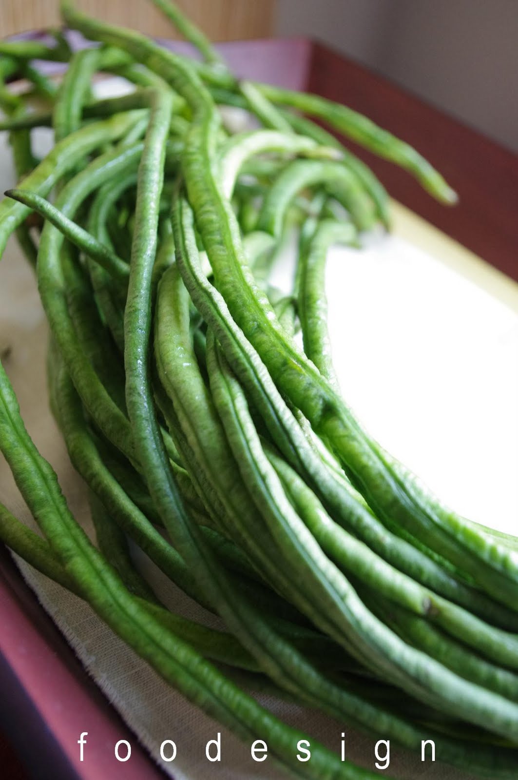 foodesign sitaw (yardlong beans)