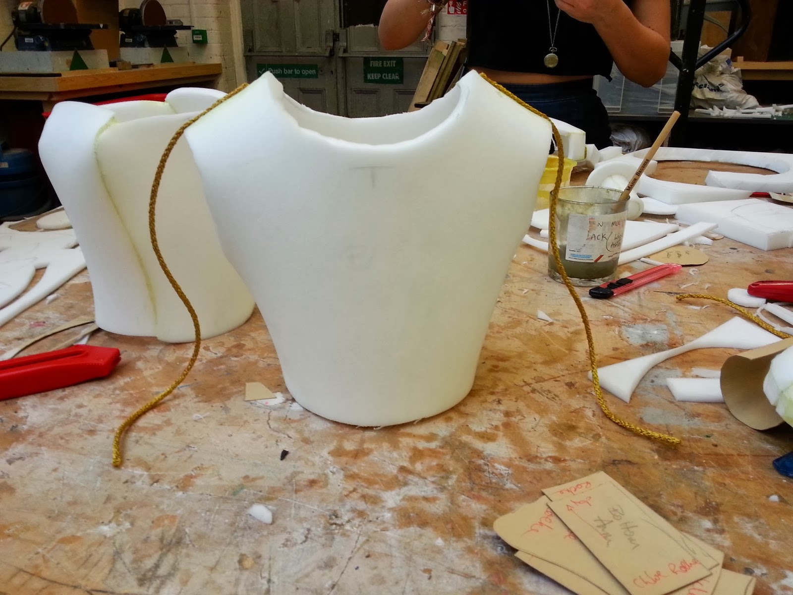 ChloeRoche Nutcracker Puppet; plastazote