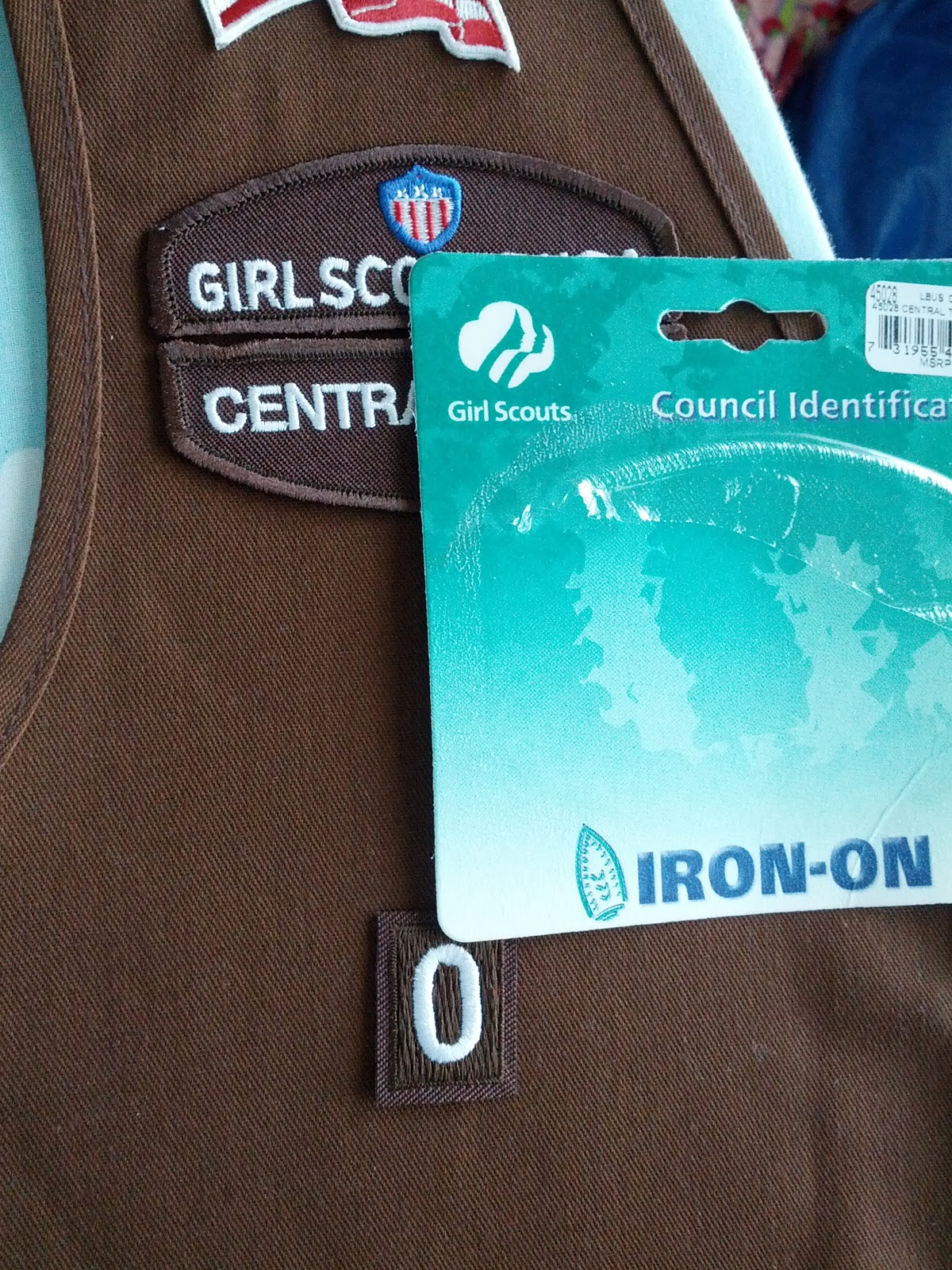 Views from the Porch Bridging to Brownies New Vest New Patches