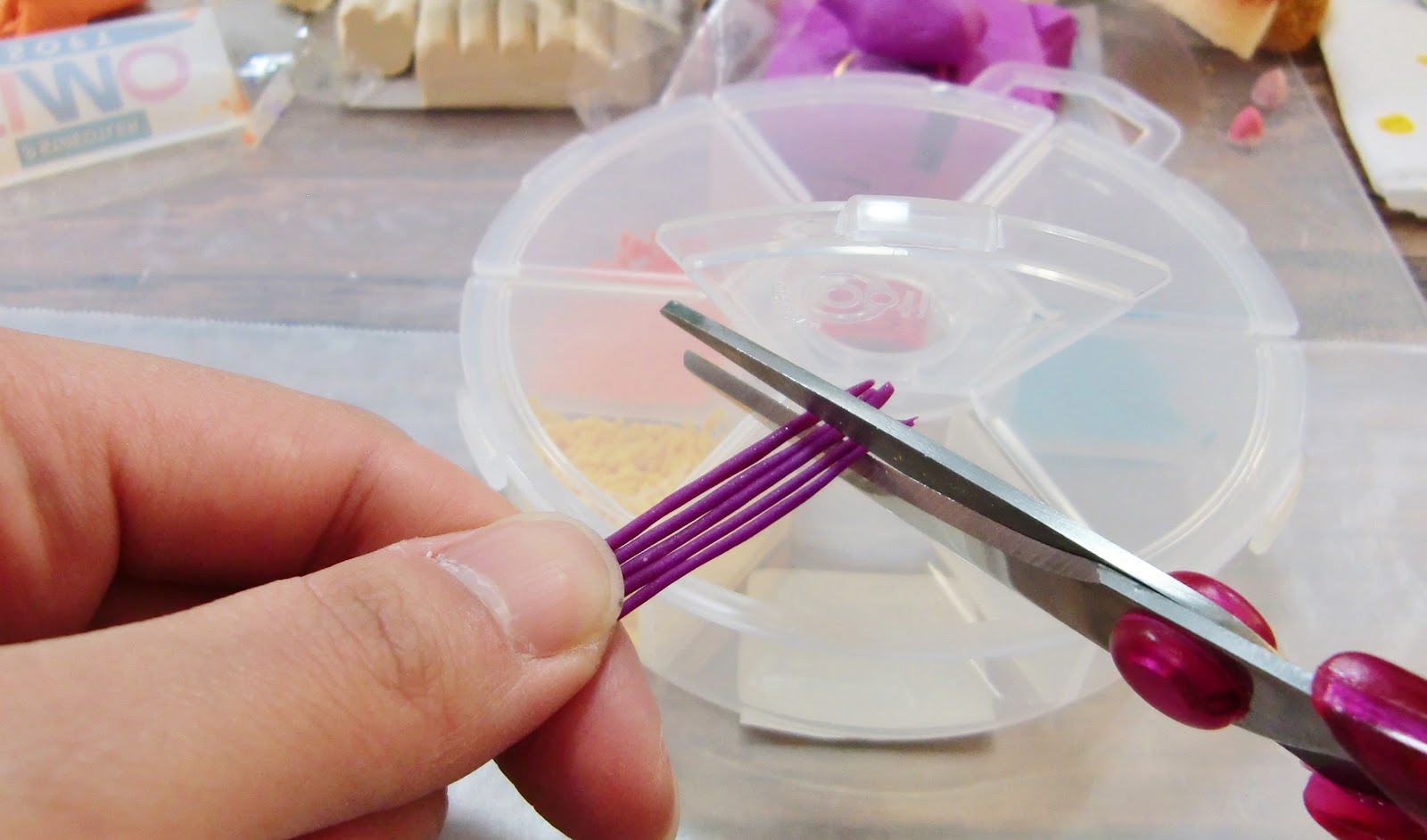 How to make polymer clay sprinkles