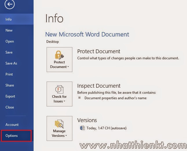 Đặt mặc định đơn vị cm (Centimet) trong Word 2013 Đặt mặc định đơn vị cm (Centimet) trong Word 2013