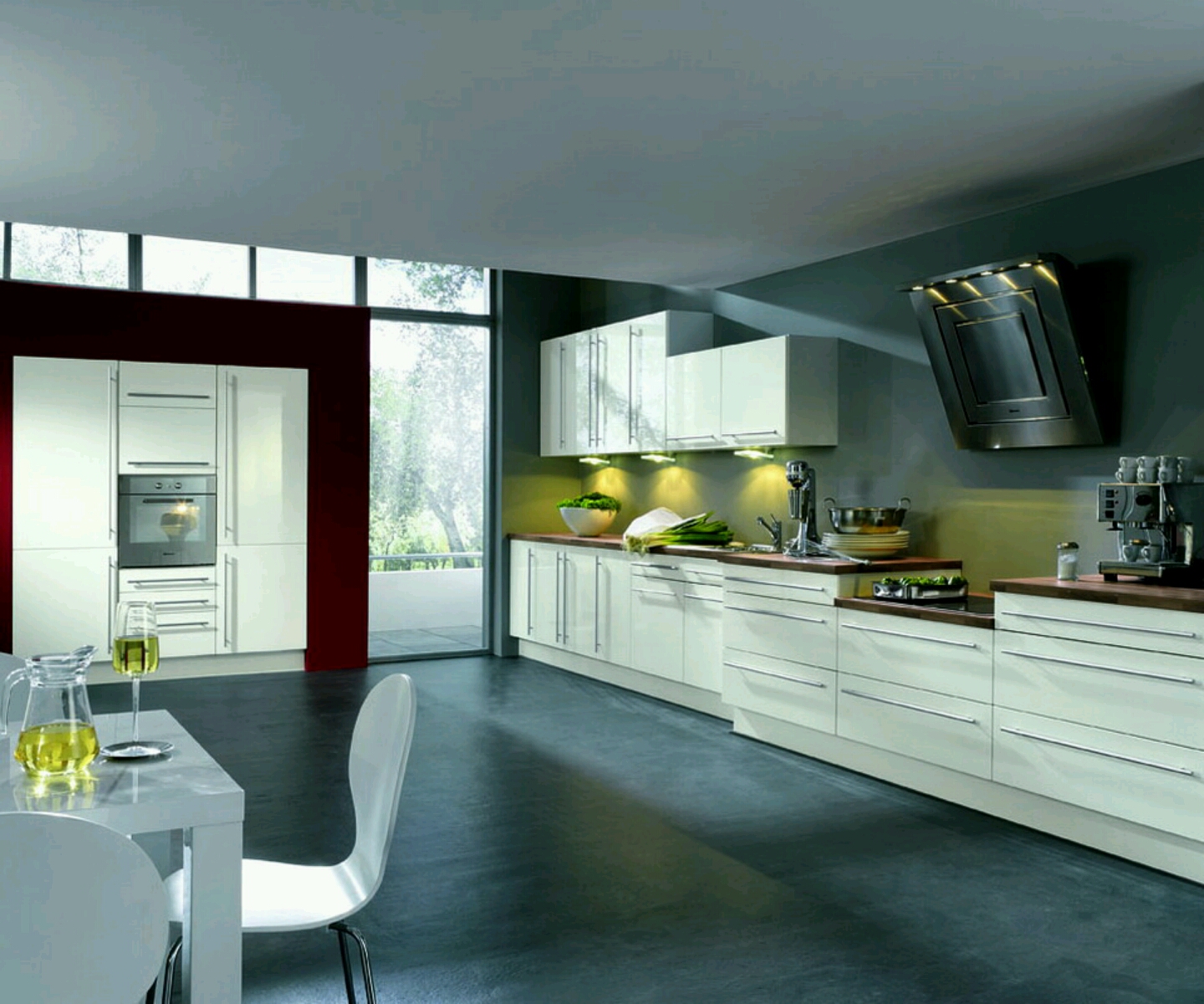Kitchen cabinets solid wood Modern kitchen cabinets designs ideas.