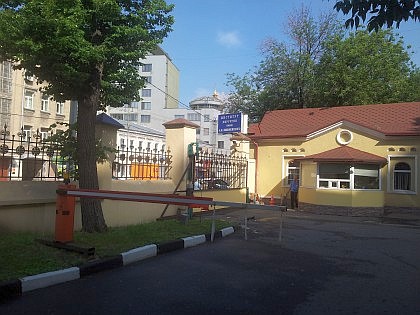 Проходная Института Хирургии им. Вишневского - взгляд изнутри