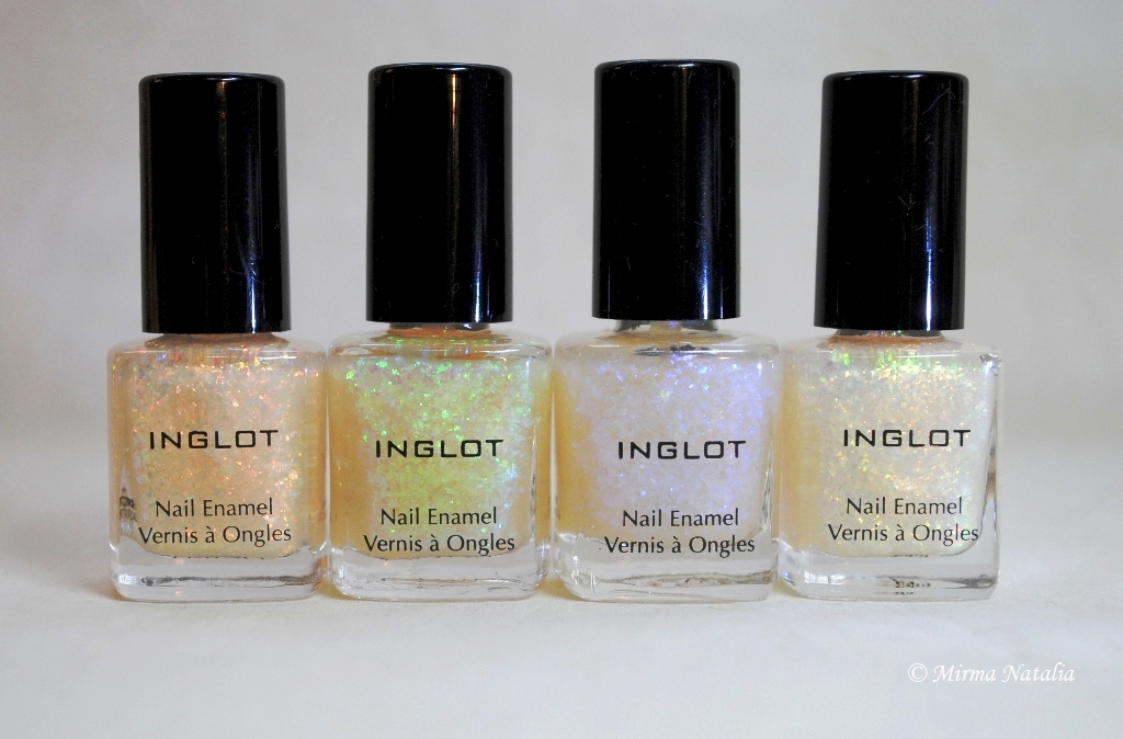 Лак-слюда Inglot 202, 203, 204, 205