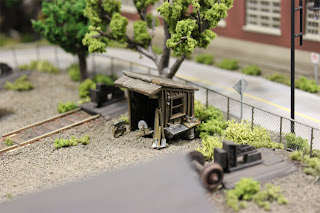Woodland Scenics tool shed kit