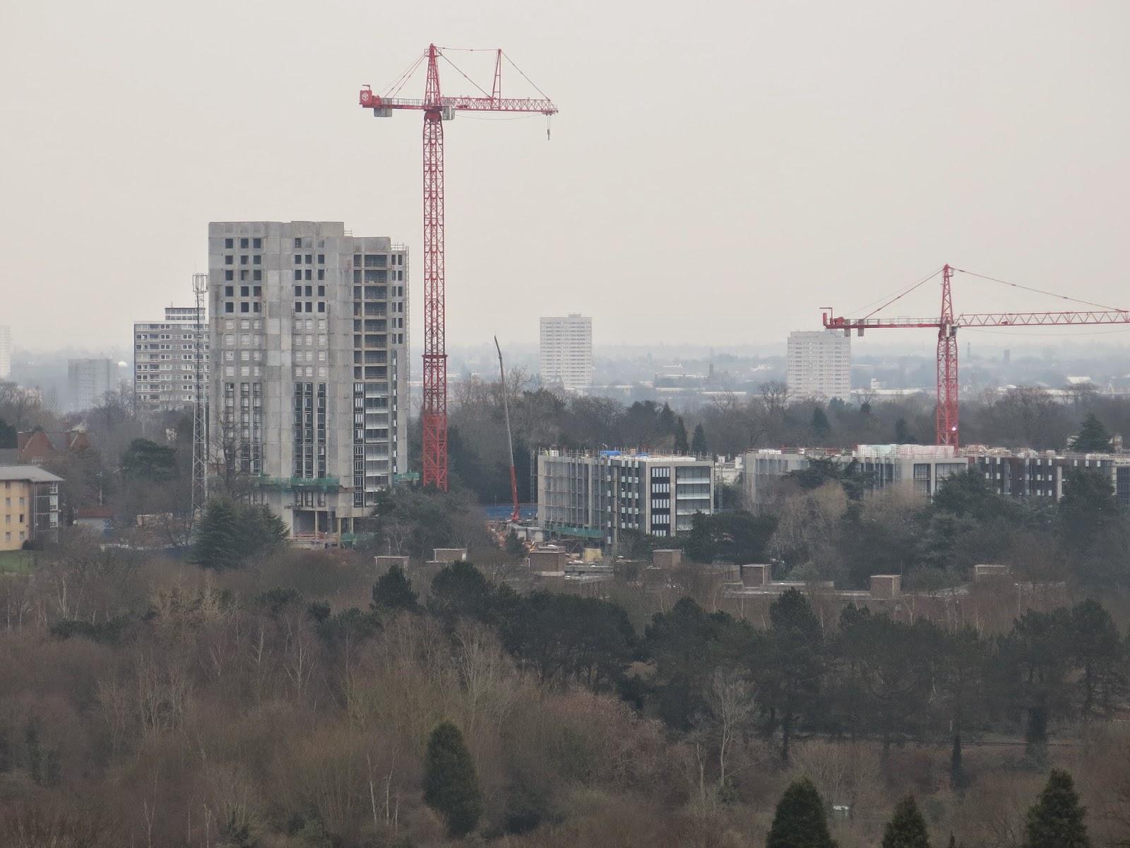 Chamberlain Hall construction update February 2015