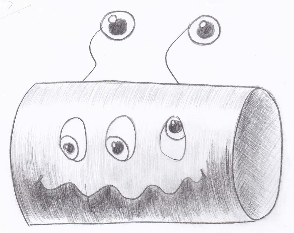 Weekly Doodles and tuts Drawspace lesson N03 How to draw a cartoon