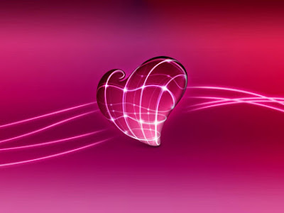 3D Love Heart Wallpaper HD