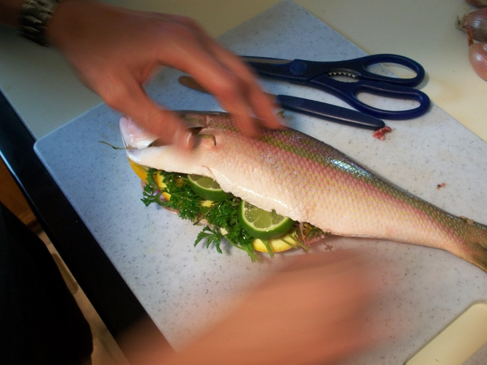 The Edible Givens Salt Crusted Fish