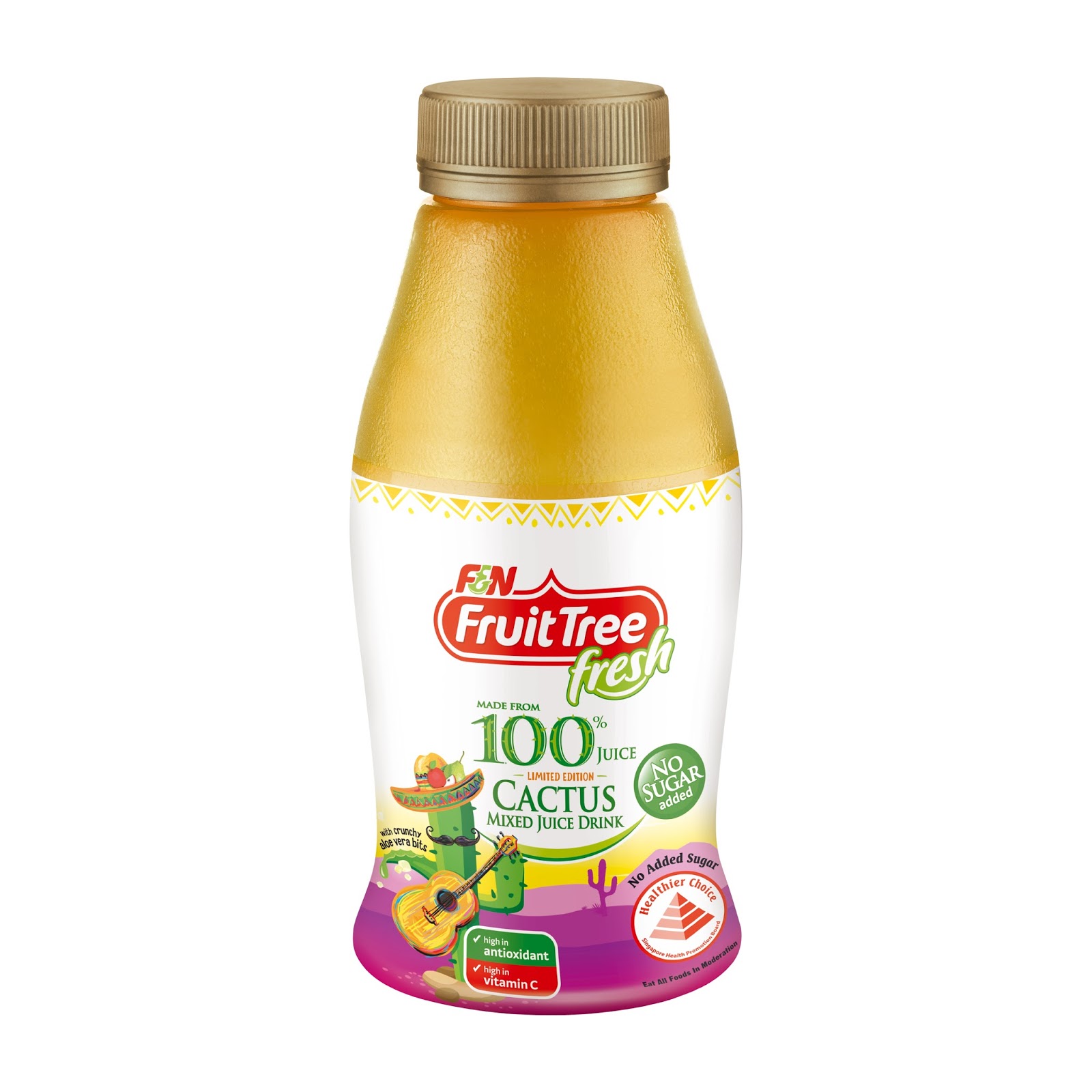 meryl limited edition f n fruit tree fresh cactus mixed juice drink