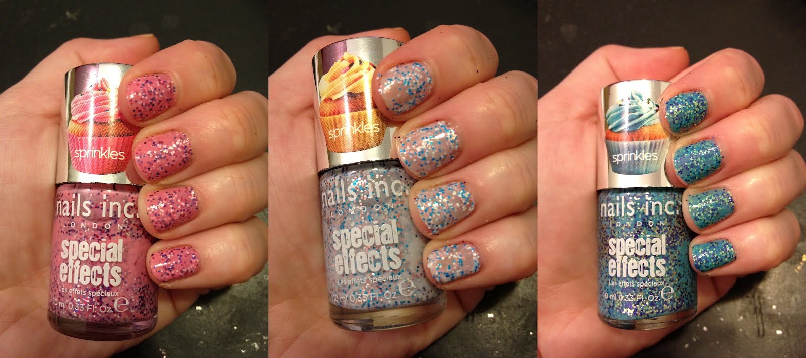 The Beauty of Life Nails Inc. Special Effects Sprinkles Collection