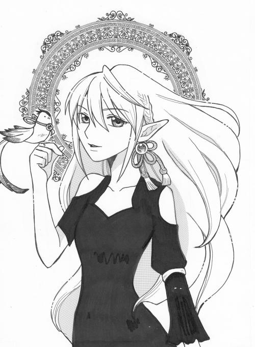 引地のの子さんイラスト２