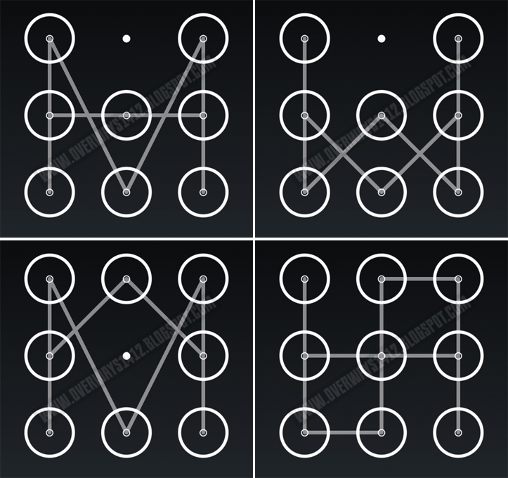 OVERWAYS Cara Membuat Kunci Pola Yang Menarik Pada Smartphone