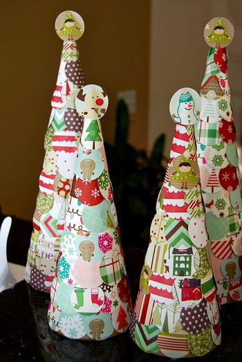Cone Christmas Tree Ideas | Crafting in the Rain
