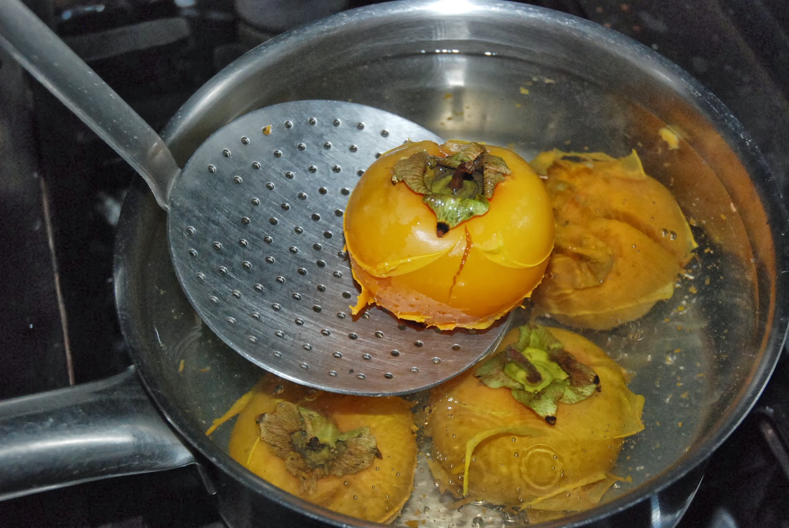 Les confitures de Marleen Confiture de kaki, gingembre et épices