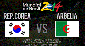 resultado final Corea vs Argelia Brazil 2014 resultado final Corea vs Argelia