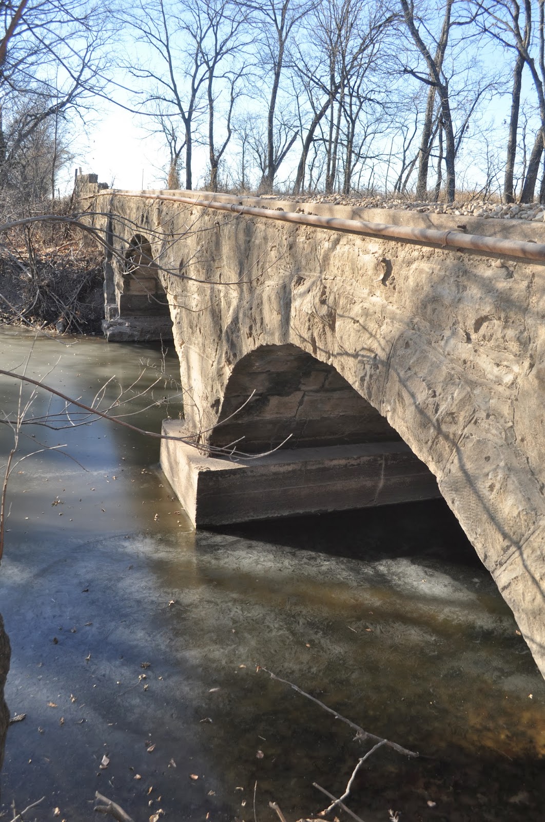 Explore Kansas Stone Bridges of Butler County 60th st. off Haverhill