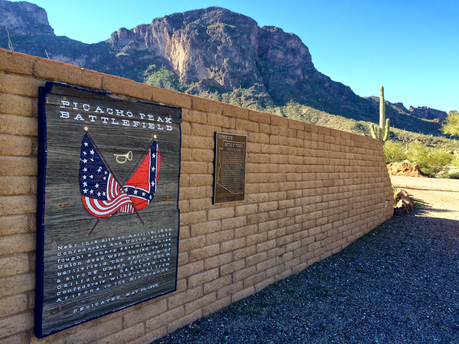JOHN BANKS' CIVIL WAR BLOG Civil War in Arizona Picacho Pass skirmish