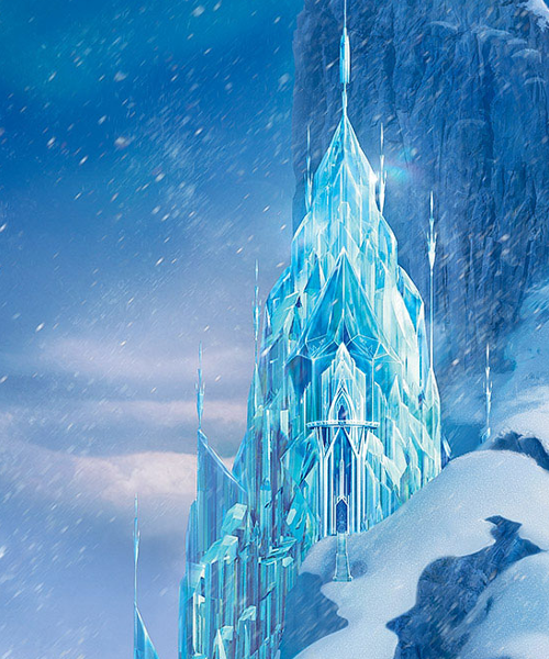 SNICKERDOODLE STREET DIY FROZEN Ice Palace