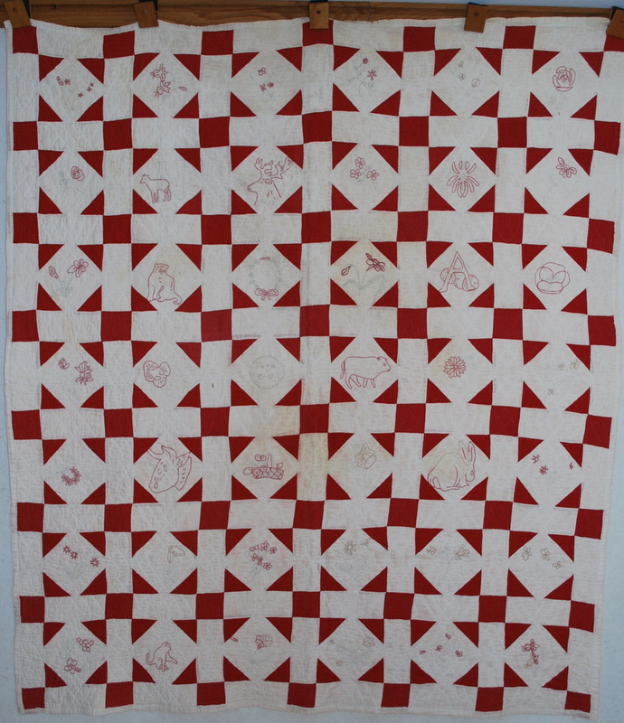 QuiltsVintage and Antique Red and White Quilts, Again