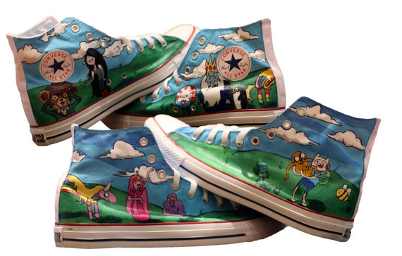 adventure time converse