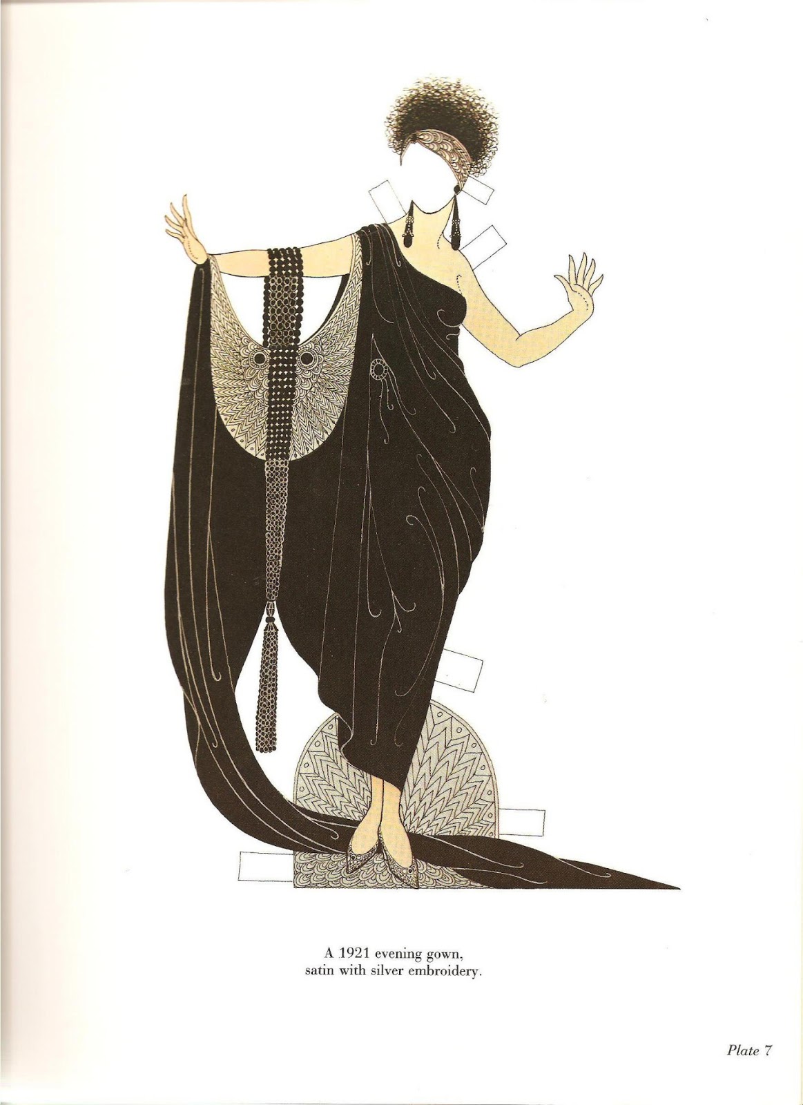 Miss Missy Paper Dolls More Erte Fashion