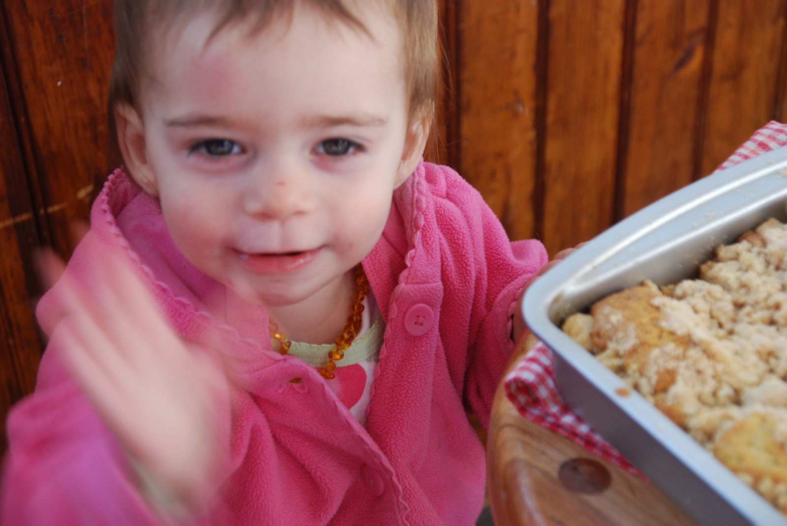 Baking and Creating with Avril (Crumblicious) Rhubarb Coffee Cake