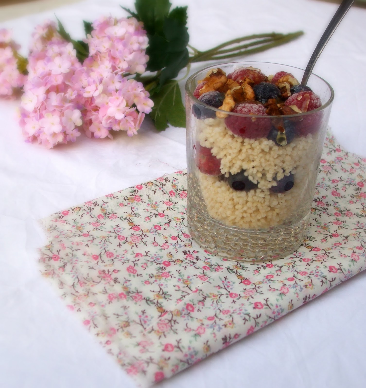 Nem acredito que é saudável! Millet e frutos vermelhos para o pequeno