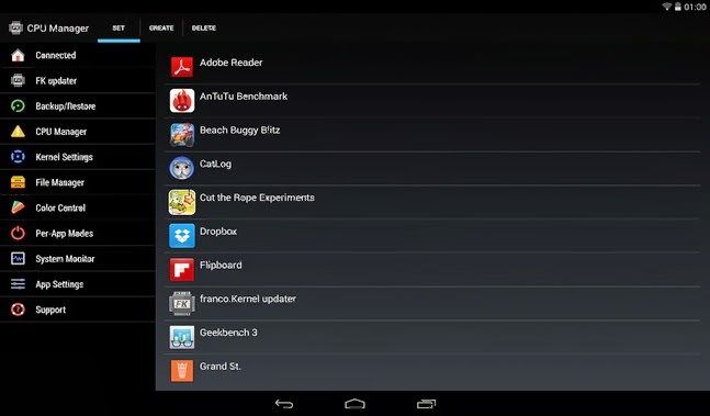 franco.Kernel updater android apk - Screenshoot franco.Kernel updater android apk - Screenshoot
