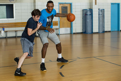 Bill Hader and LeBron James in Trainwreck