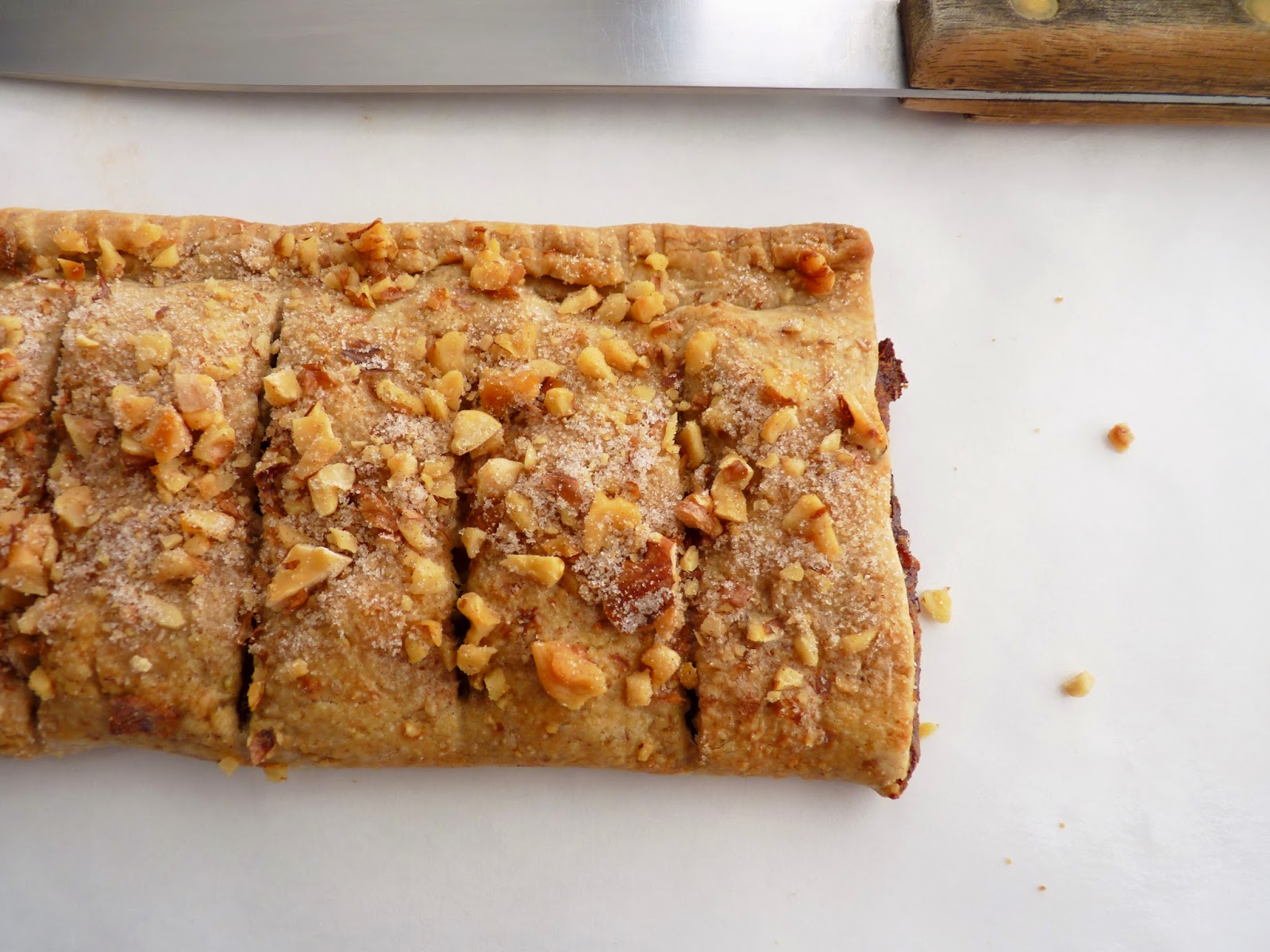 pastry studio Date Walnut Chocolate Slices