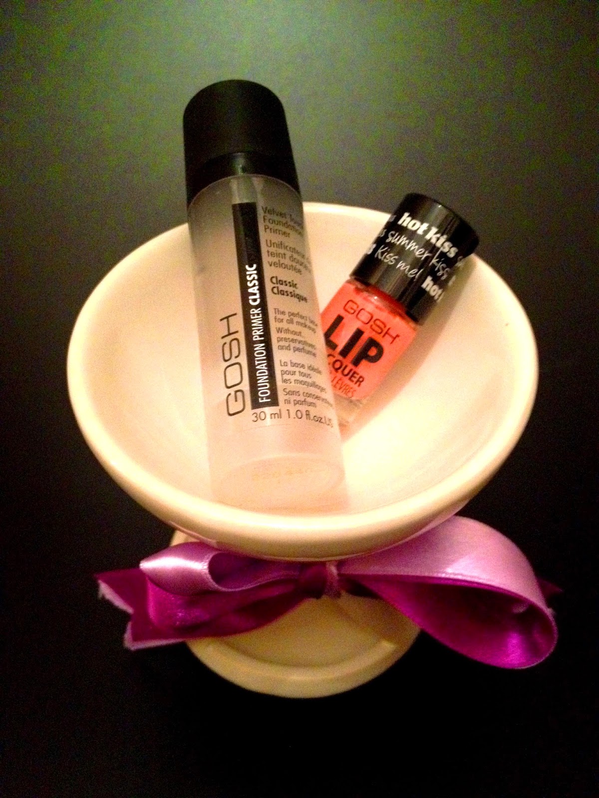Gosh Foundation Primer Classic (Makyaj Bazı) & Lip Lacquer (Dudak